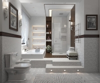 Смелые решения в дизайне ванной комнаты